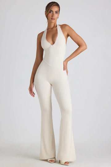 Lena Elegant flare jumpsuit - Isla Secrets