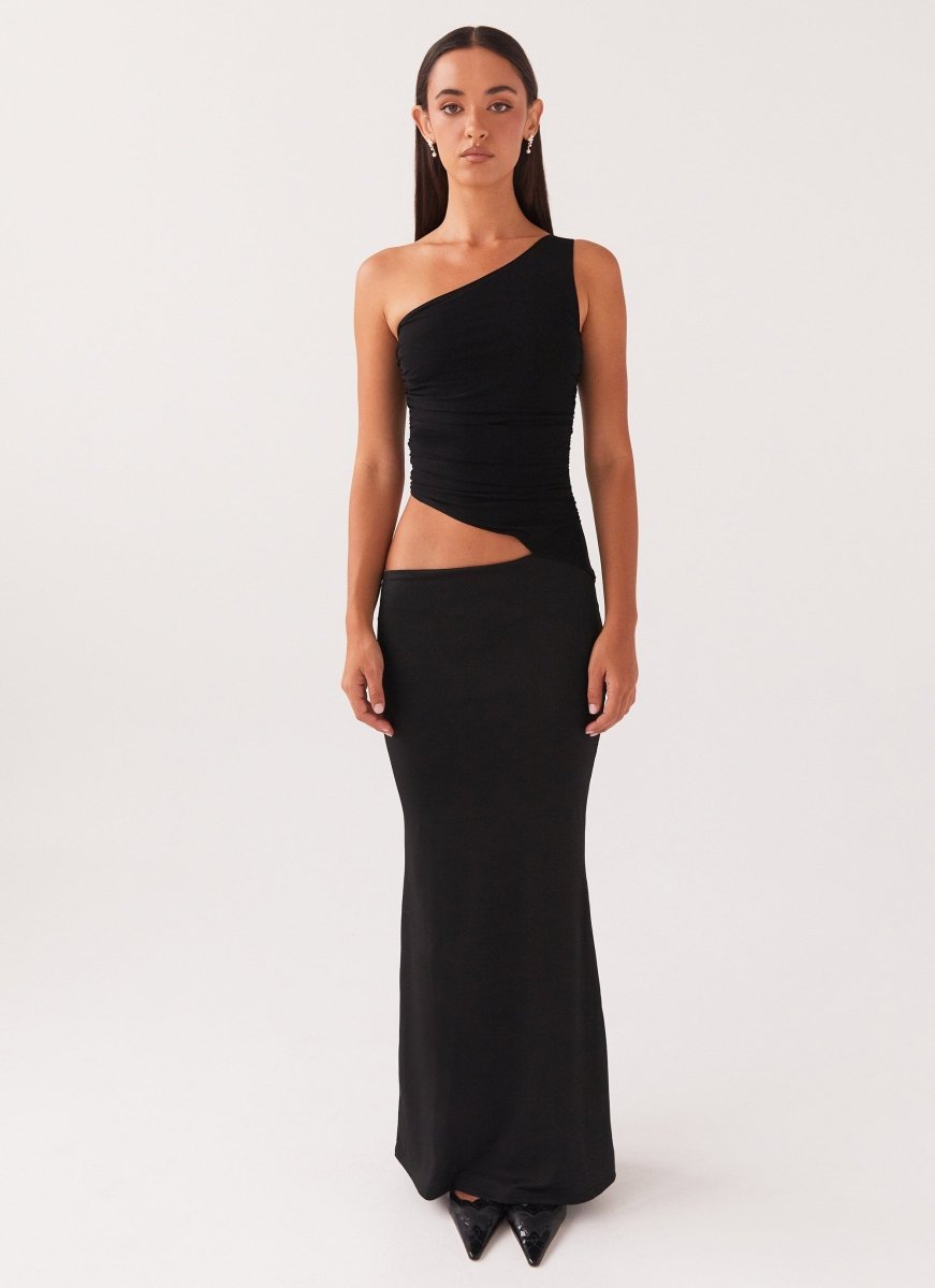 Seranella One Shoulder Maxi Dress - Isla Secrets