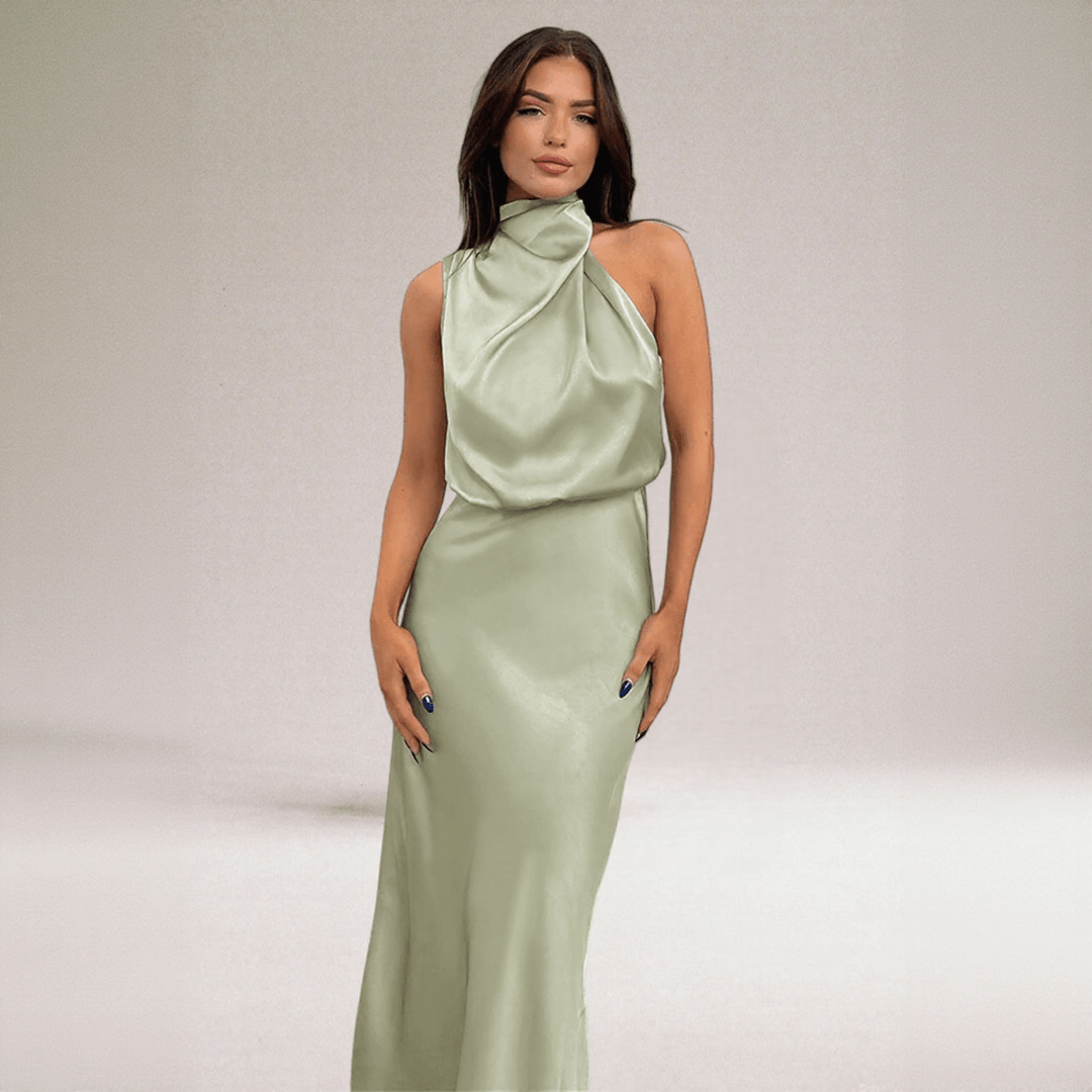 Amélie Nude glamour dress - Isla Secrets