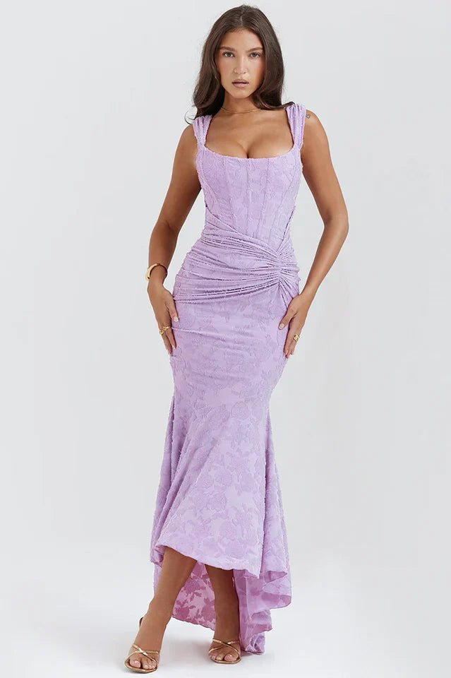 Sofia Long dress with corset - Isla Secrets