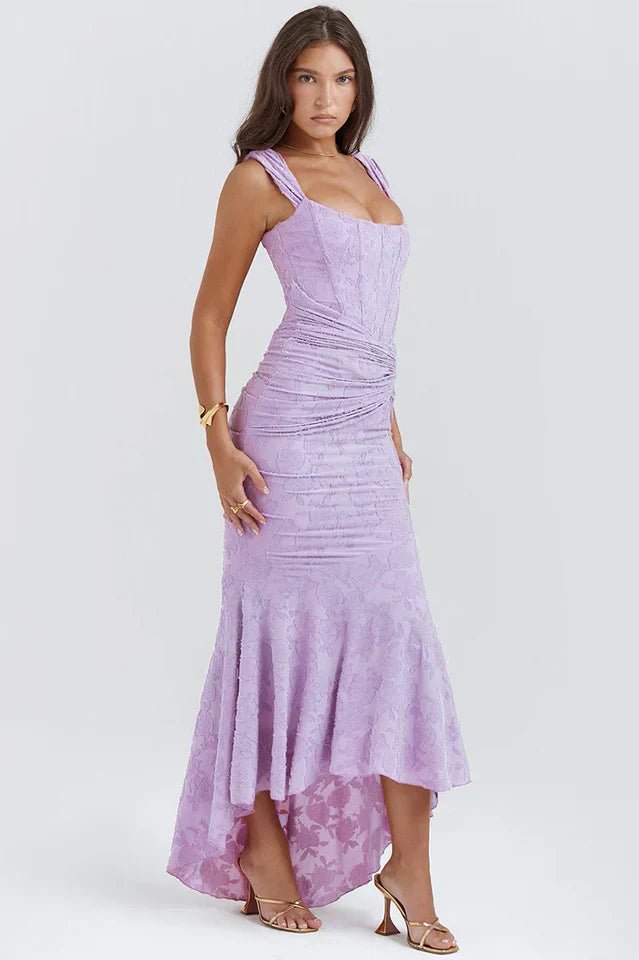 Sofia Long dress with corset - Isla Secrets